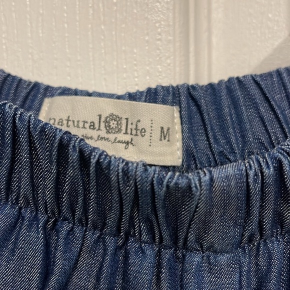 Natural Life Denim like Palazzo Pant! Worn once!! - Picture 2 of 5
